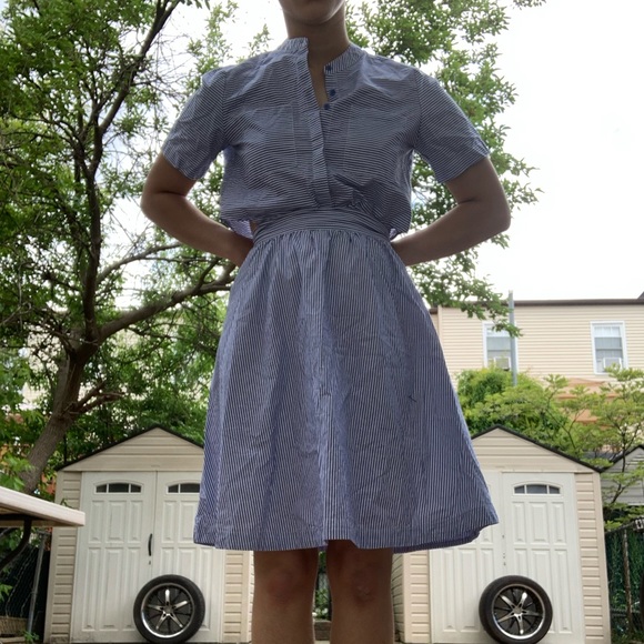 Crop TopSkirt Set /Midi Dress - Picture 4 of 12